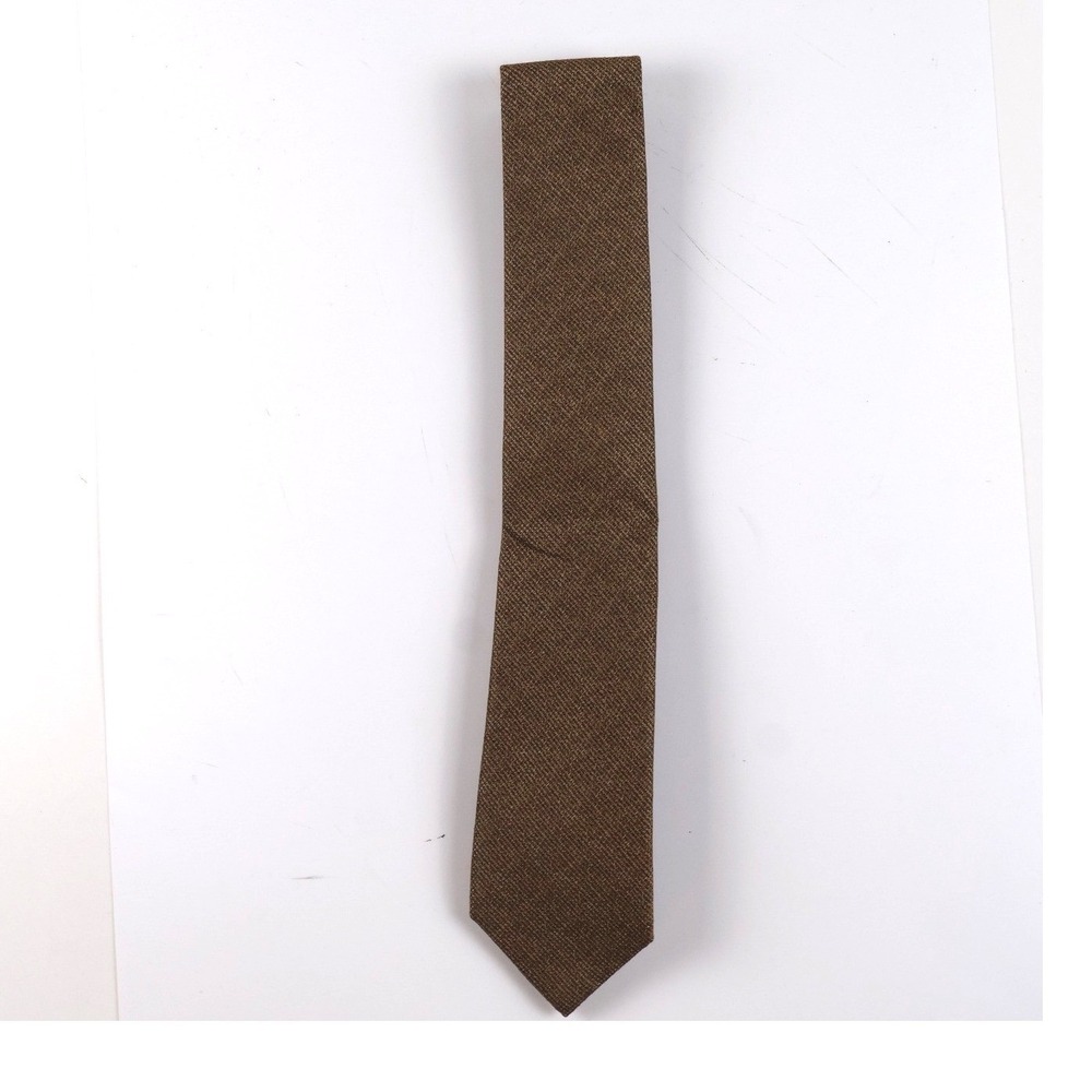 Jos. A. Bank Necktie Regular Brown Textured Solid OS NWT